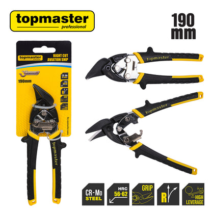 Top Master Pro Foarfeca tabla 190mm pe dreapta TMP