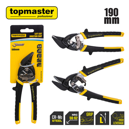 Top Master Pro Foarfeca tabla 190mm dreapta TMP