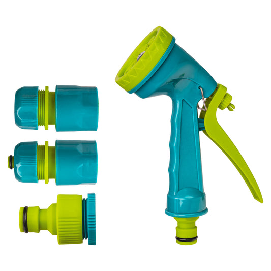 Top Garden Set pistol pentru stropit ½" 5 duze plastic 3 accesorii TG