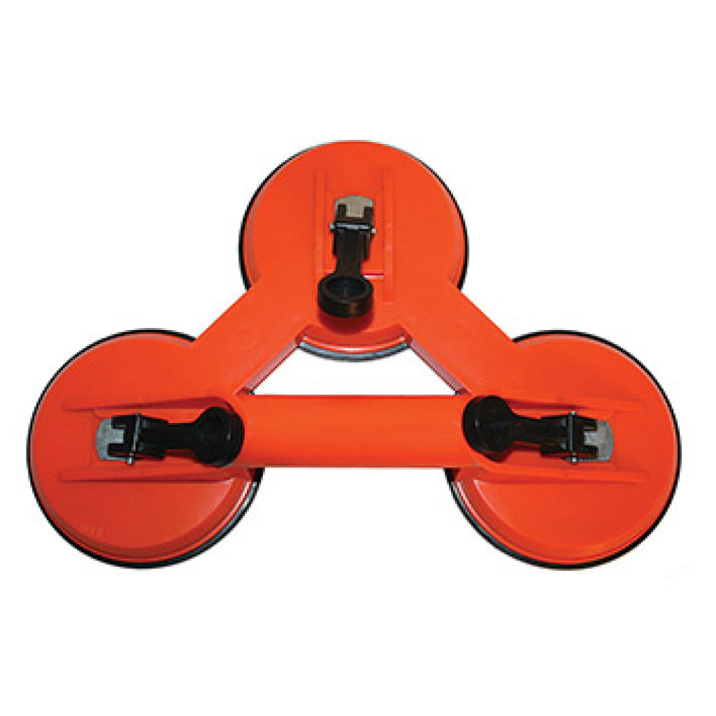 Basic Ventuza aluminiu-plastic tripla 120Kg BS