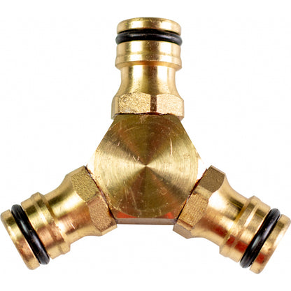 Top Garden Niplu furtun cu 3 cai ½" alama TG