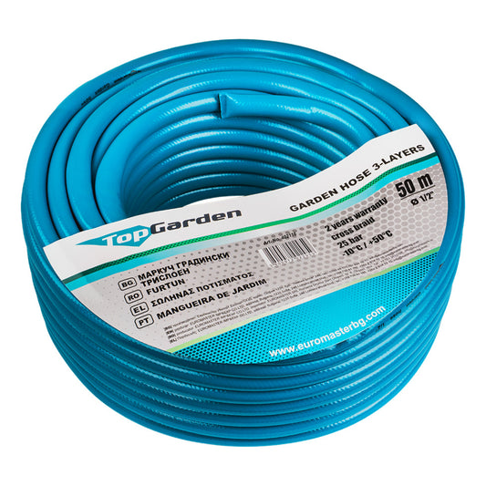 Top Garden Furtun de gradina 3 straturi ½" 50m TG