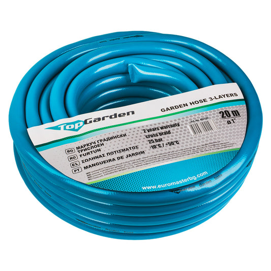 Top Garden Furtun de gradina 3 straturi 1" 20m TG
