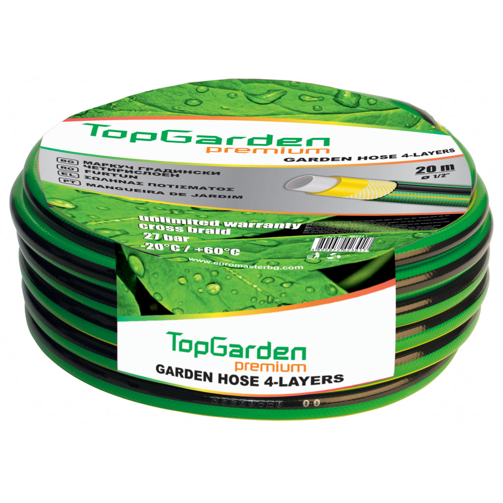 Top Garden Furtun de gradina 4 straturi ½" 50m TGP