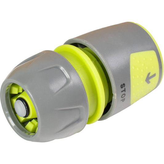 Gardex Mufa conectoare furtun cu stop plastic CULTURE ½”-¾" TG