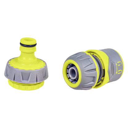 Gardex Conector furtun rapid ½" si set de adapt.½"-¾"LUXE GX