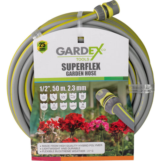 Gardex Furtun de gradina SUPERFLEX ½" 50m 2.3mm GX