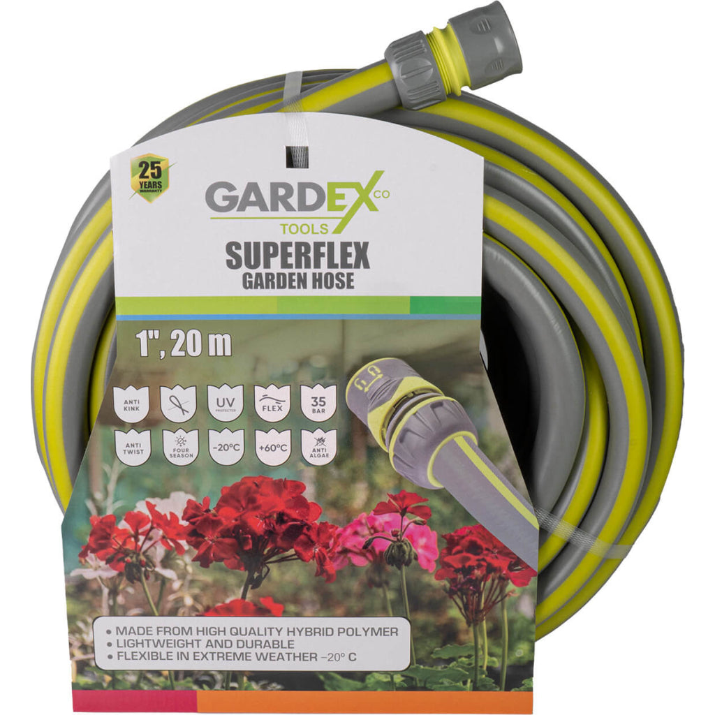 Gardex Furtun de gradina SUPERFLEX 1" 20m GX