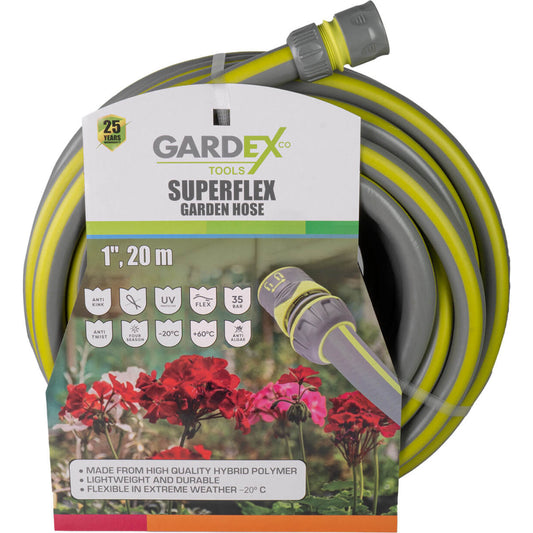 Gardex Furtun de gradina SUPERFLEX 1" 20m GX