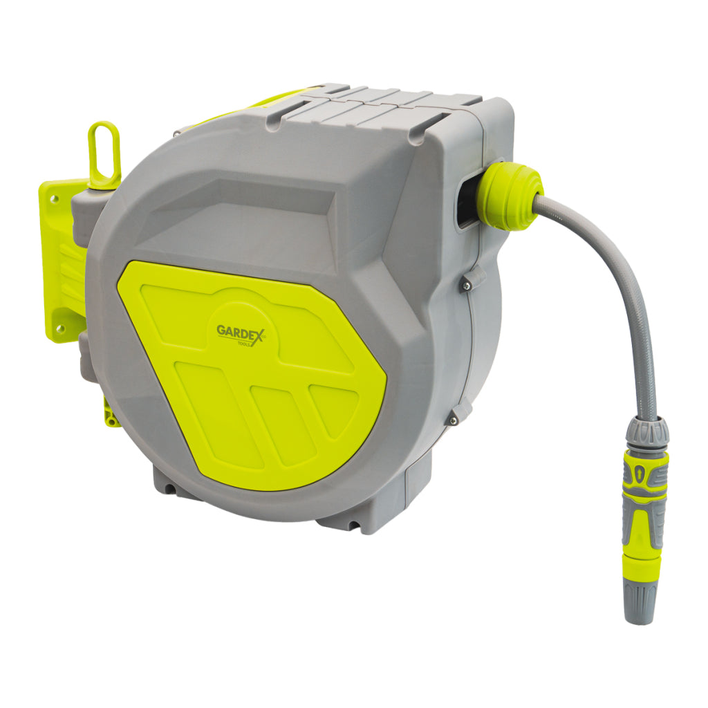 Gardex Rola furtun de perete 1/2" 1.5 +20m si conectori LUXE GX