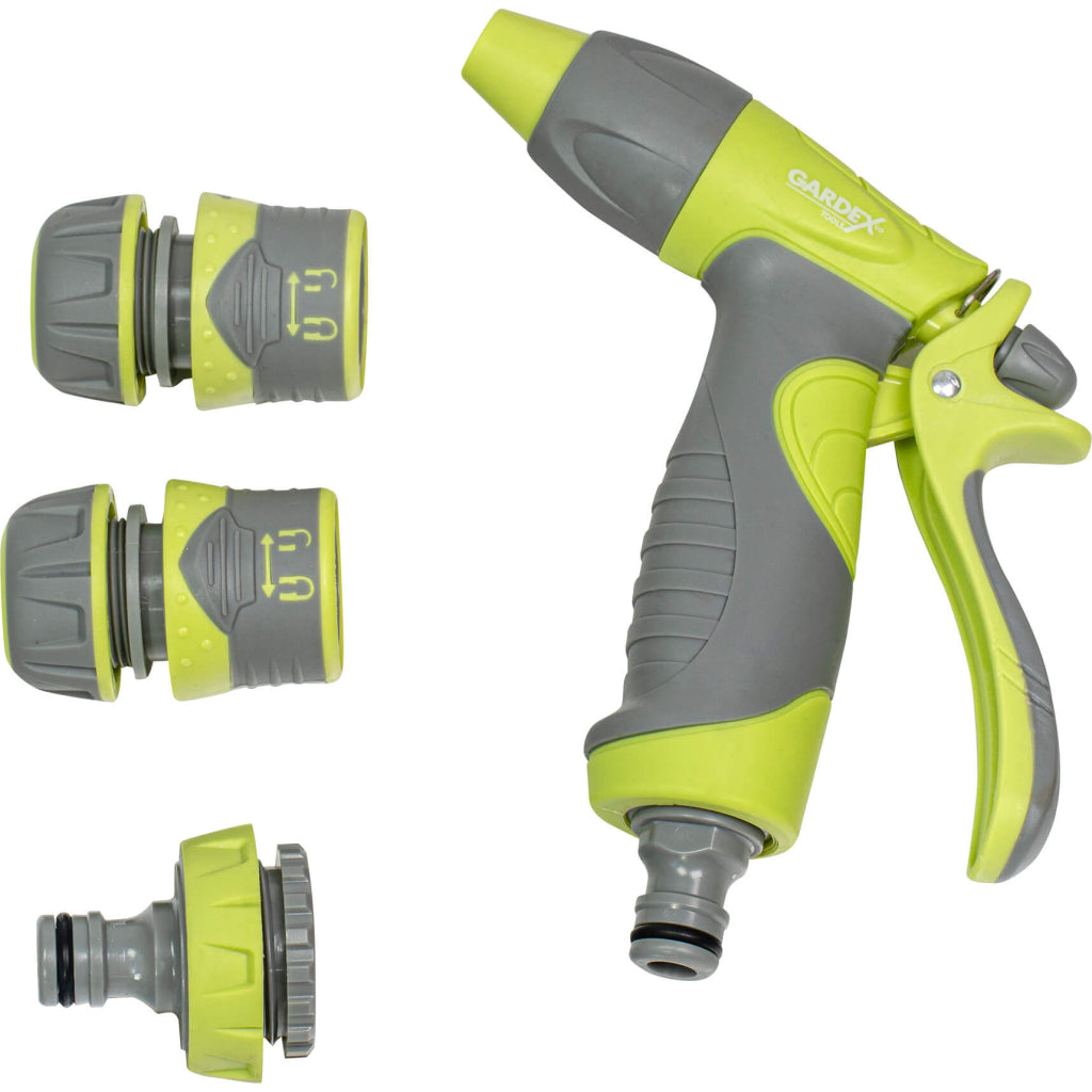 Gardex Set pistol pentru stropit ½" reglaj 3 accesorii CULTURE GX