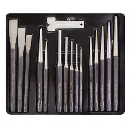 Top Master Pro Set 15 dornuri pentru gaurire cu instrument masura TMP