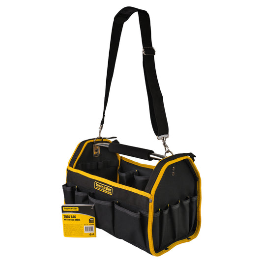 Top Master Pro Geanta textila 40x26x24cm cu 15 buzunare rigida Topmaster