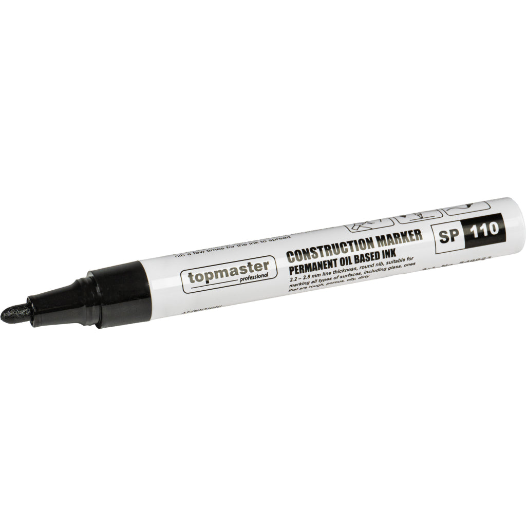 Top Master Pro Set 24 markere permanente negru TMP