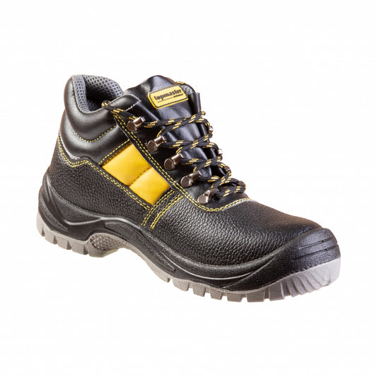 Top Master Pro Ghete cu protectie WS3 piele negru-galben marimea 41