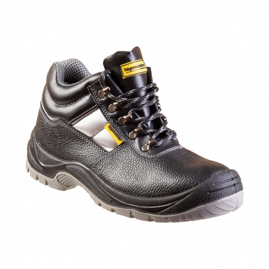 Top Master Pro Ghete cu protectie WS3 piele negru-gri marimea 45