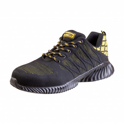 Top Master Pro Adidasi cu protectie WSL1 PU negru-galben marimea 37