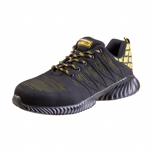 Top Master Pro Adidasi cu protectie WSL1 PU negru-galben marimea 38