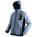 Top Master Pro Geaca soft shell de lucru gri-negru gluga TMP M