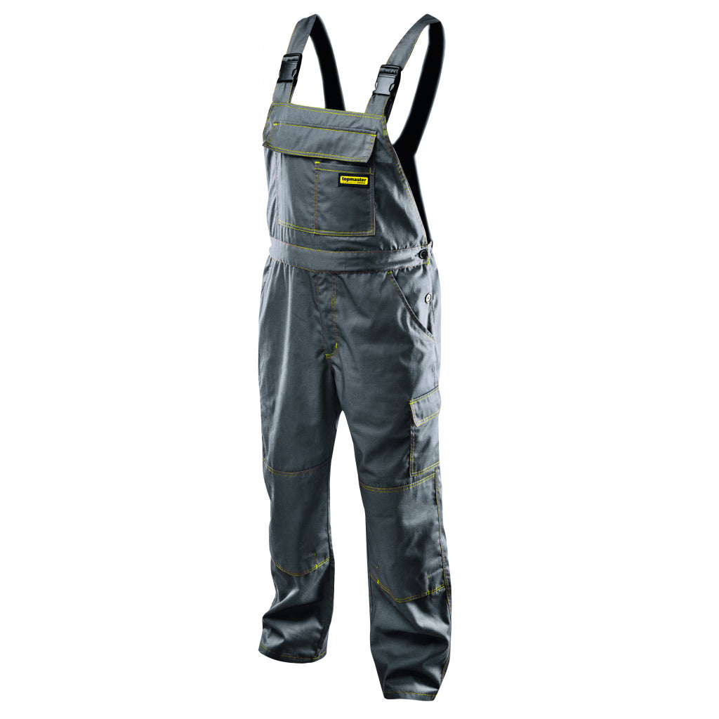 Top Master Pro Pantalon cu pieptar gri-galben gen1 TMP XXL