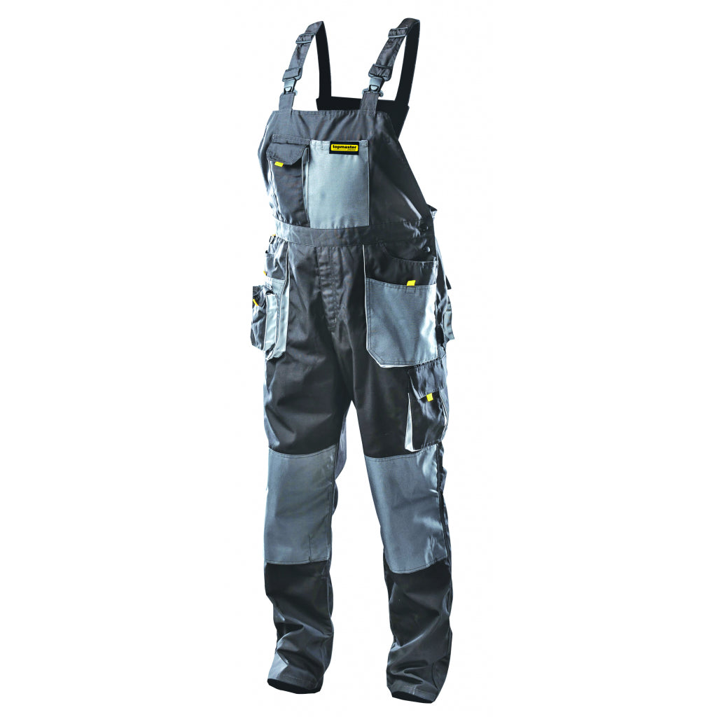 Top Master Pro Pantalon cu pieptar gri-galben gen2 TMP L