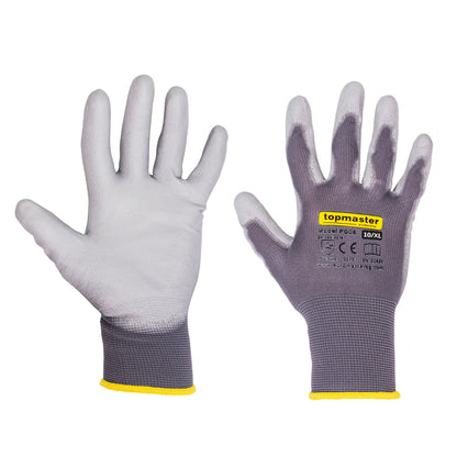 Top Master Pro Manusi de lucru PU M10 gri TMP-PG08