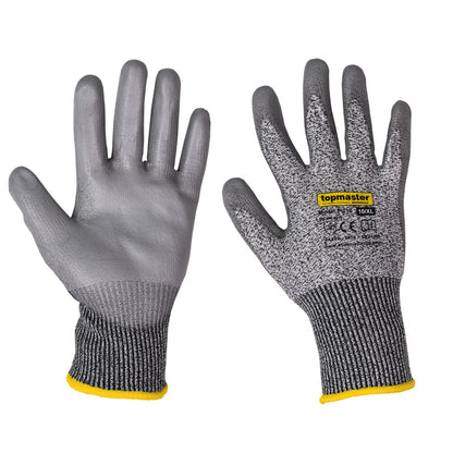 Top Master Pro Manusi rezistente la taiere M10 gri TMP-PG10