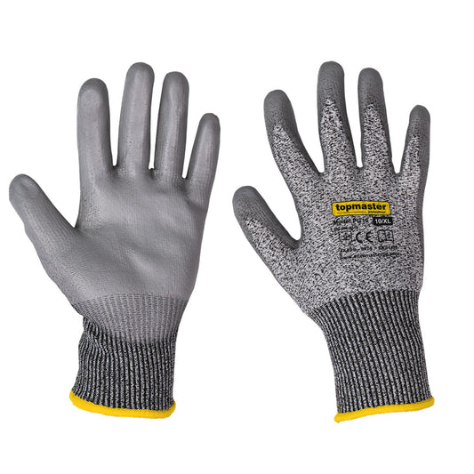 Top Master Pro Manusi rezistente la taiere M10 gri TMP-PG10