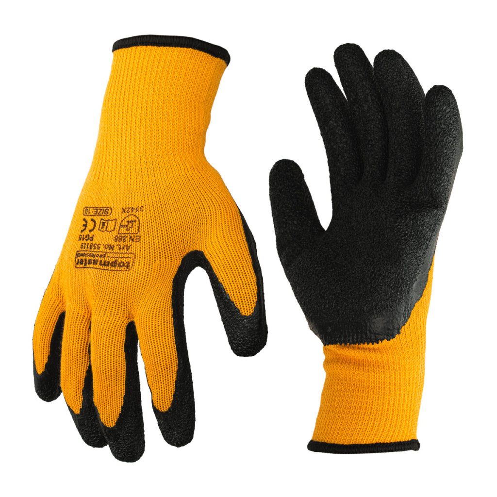 Top Master Pro Manusi de lucru din latex respirabil M10 TERRA GRIP PG16 TMP