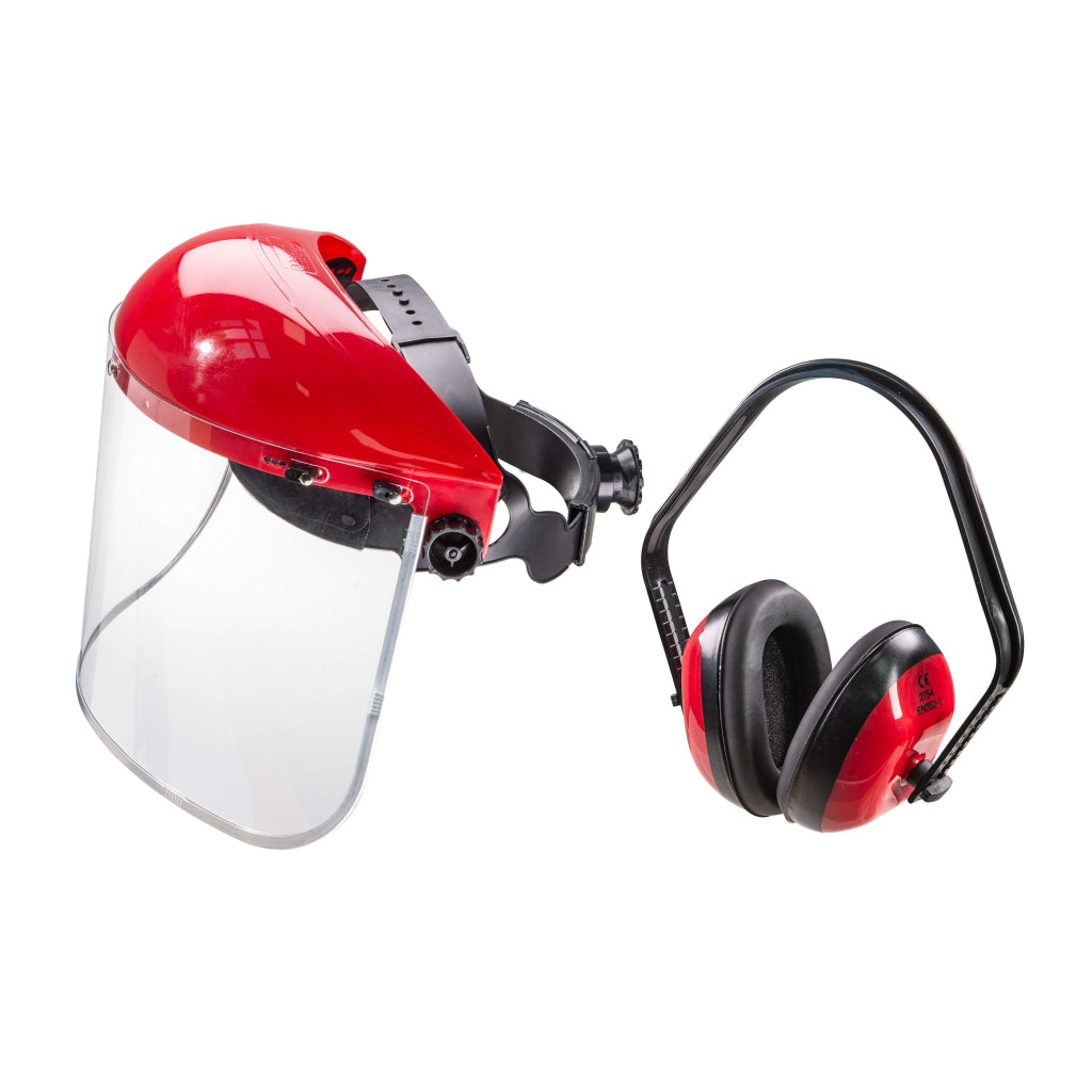 Raider Accessories Set vizor si casti cu antifon RD