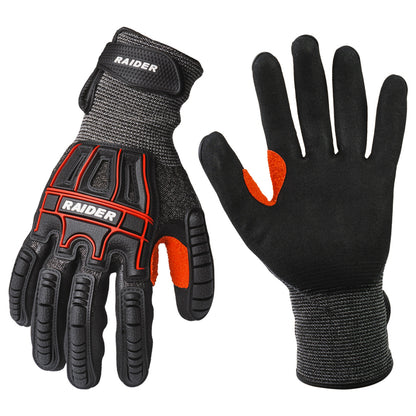 Raider Pro Manusi rezistente la impact si taiere Velcro M10 RDP