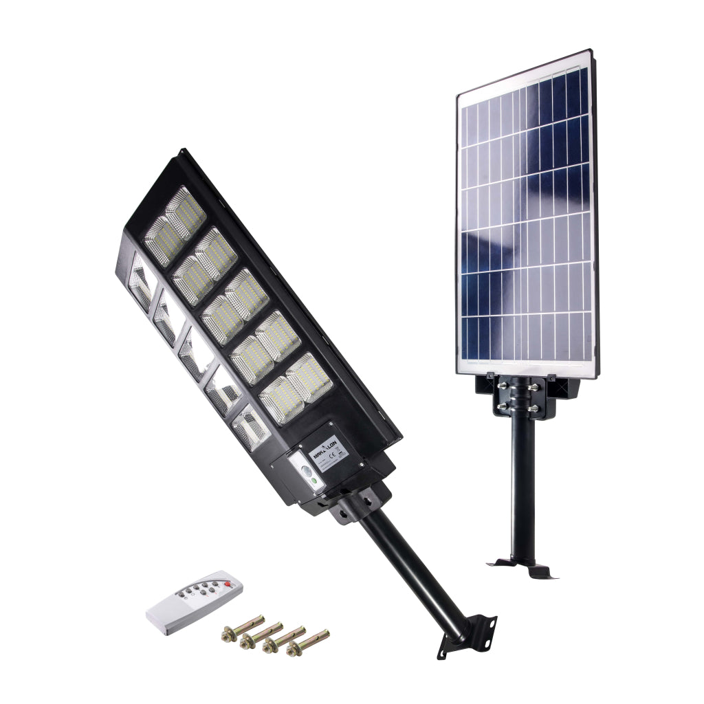 Makalon Lampa solara stradala 30Ah LED800 8000lm 6500K MK