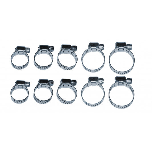 Basic Set 10 coliere metalice cu surub BS