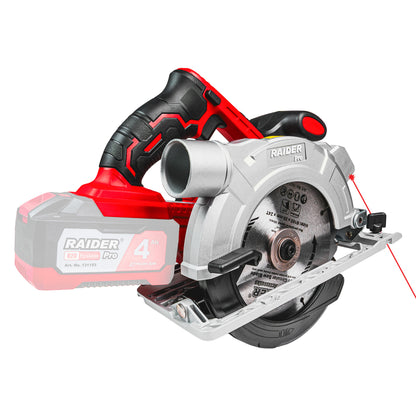 Raider R20 Fierastrau circular de mana 20V Ø165x20mm SOLO RDP-SCS20