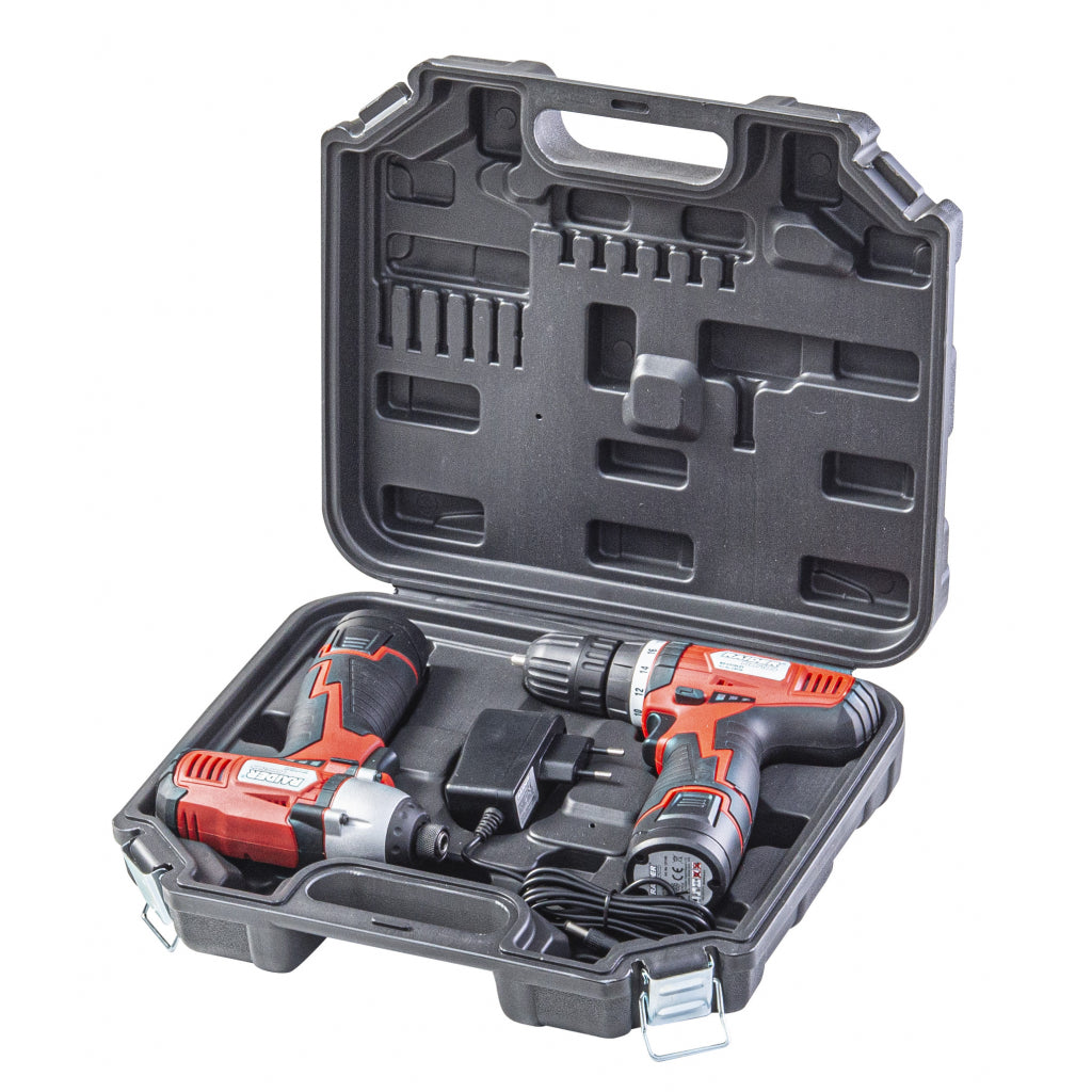 Raider Set bormasina + surubelnita cu impact 12V 2x1.5Ah RD-CDIDL01