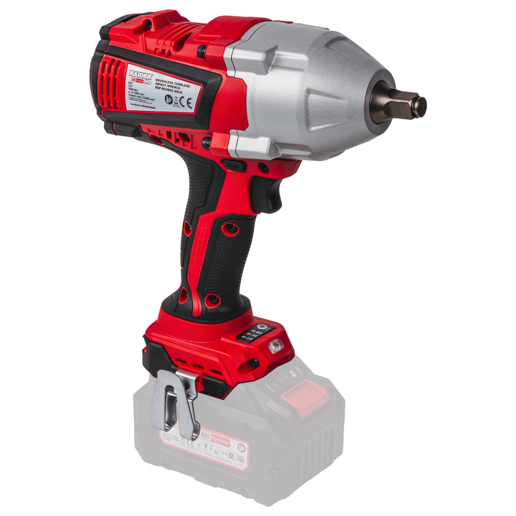 Raider R20 Masina insurubat cu impact 20V 1/2" 1800Nm SOLO RDP-BCIW20