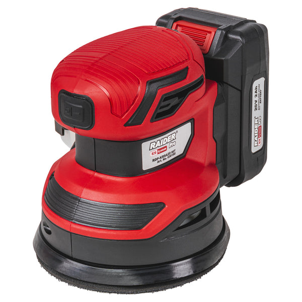 Raider R20 Slefuitor orbital 20V Ø125mm vit. var. 2Ah RDP-KRSA20