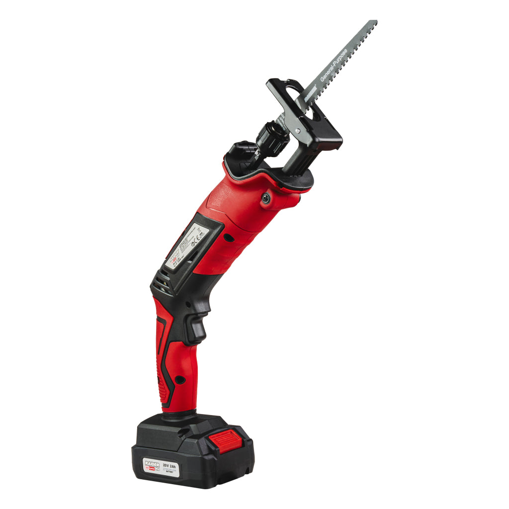 Raider R20 Fierastrau sabie prindere rapida 20V 2Ah RDP-KRS20