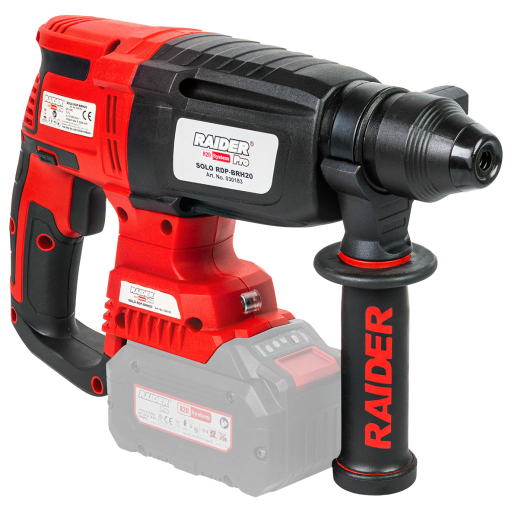 Raider R20 Ciocan rotopercutor SDS 20V SOLO 3J RDP-BRH20