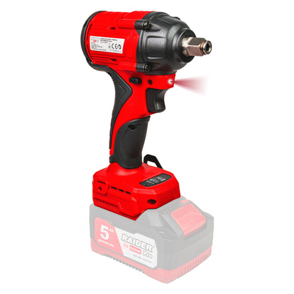 Raider R20 Masina insurubat cu impact 20V 1/2" 350Nm SOLO RDP-S35BBIW20