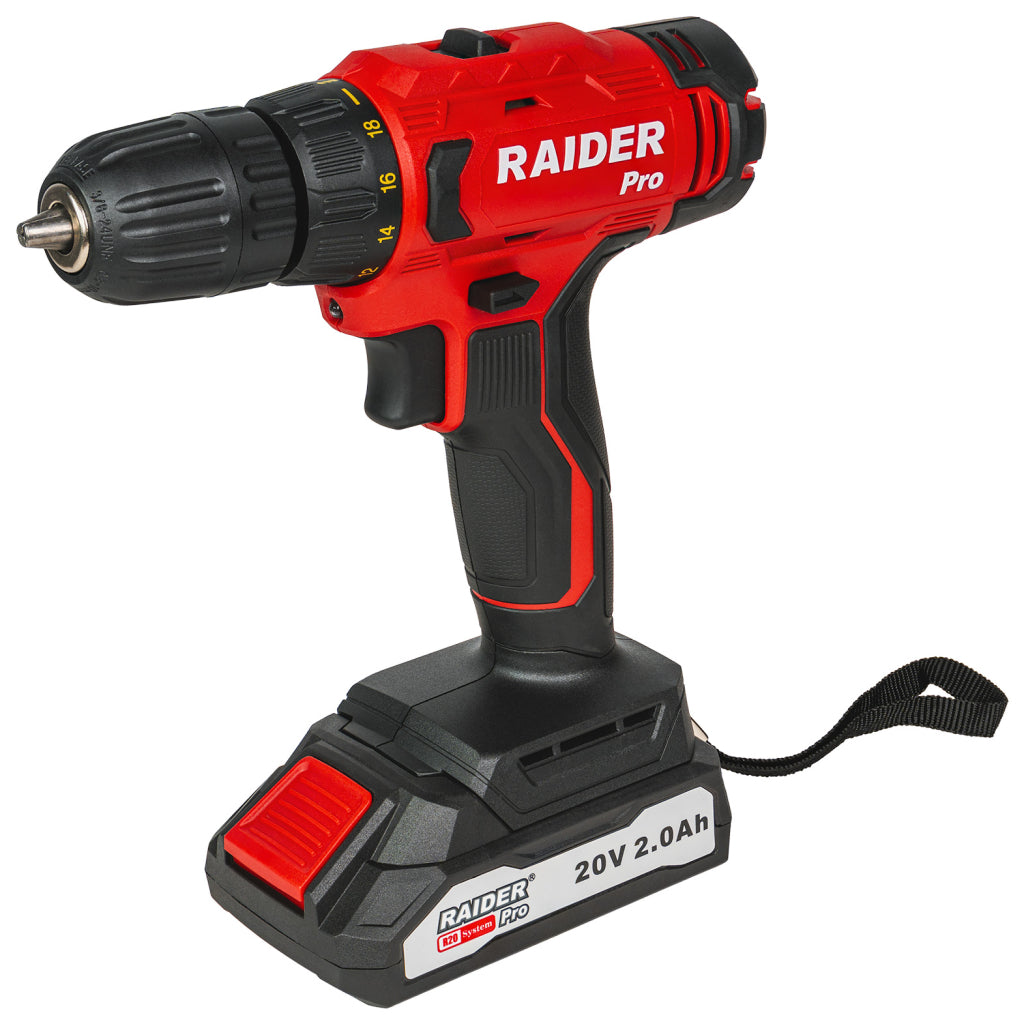 Raider R20 Masina de gaurit si insurubat 20V 2Ah 44Nm RDP-SPCD20