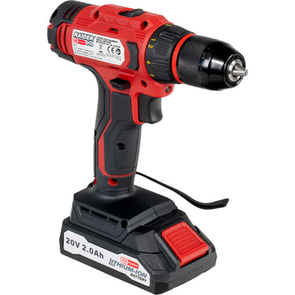 Raider R20 Masina de gaurit si insurubat cu percutie 20V 2Ah 50Nm RDP-PCDI20 - R20 - O baterie, multe posibilitati!