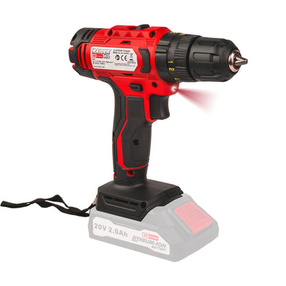 Raider R20 Masina de gaurit cu percutie 20V SOLO 44Nm RDP-PCD20 - R20 - O baterie, multe posibilitati!
