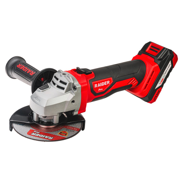 Raider R20 trusa bormasina polizor unghiular cheie impact si casti bluetooth cadou 20V 2x2Ah RDP