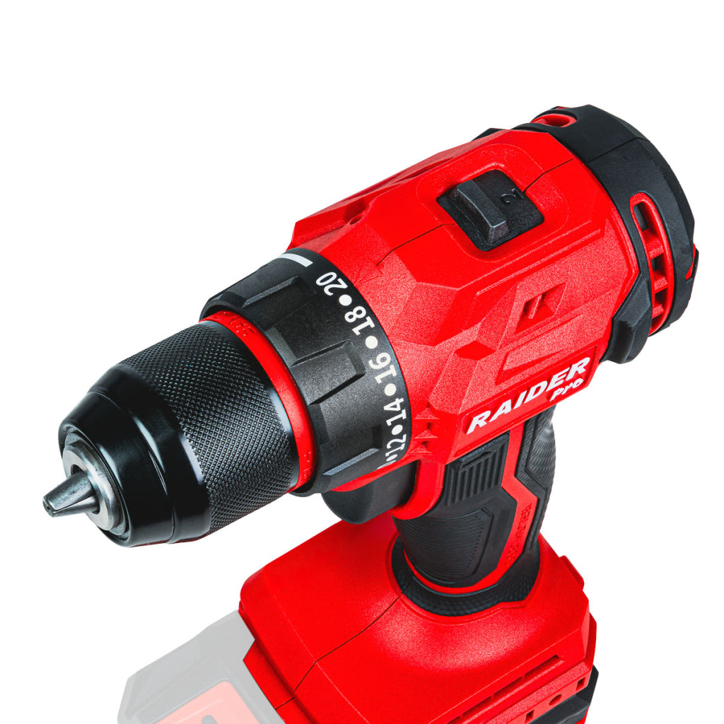 Raider R20 Masina de gaurit si insurubat 20V 2x2.0Ah 50Nm valiza RDP-PBD20