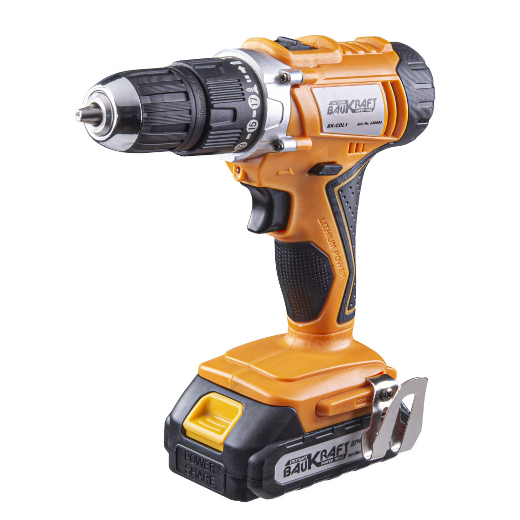 Baukraft Polizor ungh. si mas. gaurit cu percutie 18V BK-AGCDL1