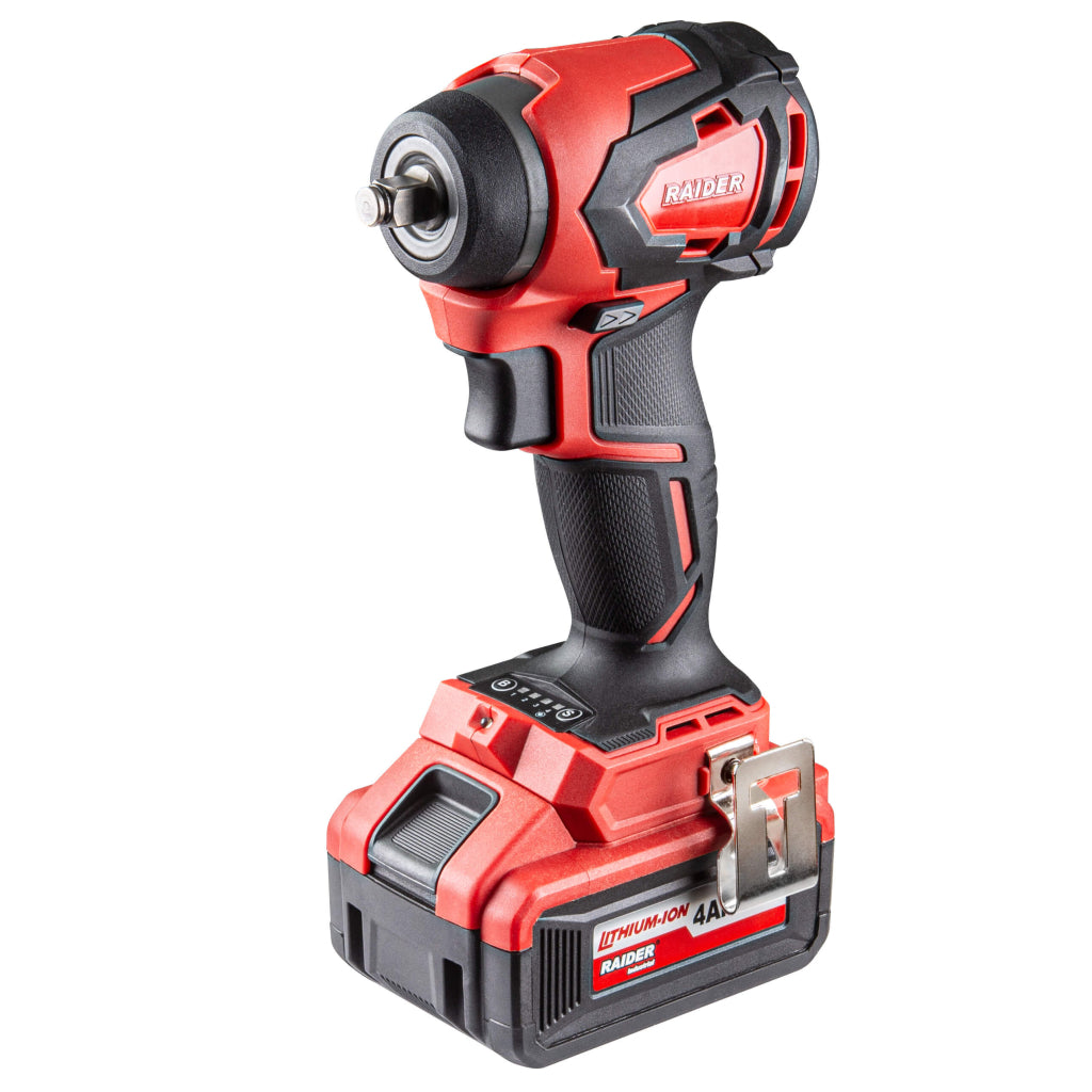 Raider Industrial Masina insurubat cu impact 4Ah 280Nm ½-⅜ RDI-IBW03
