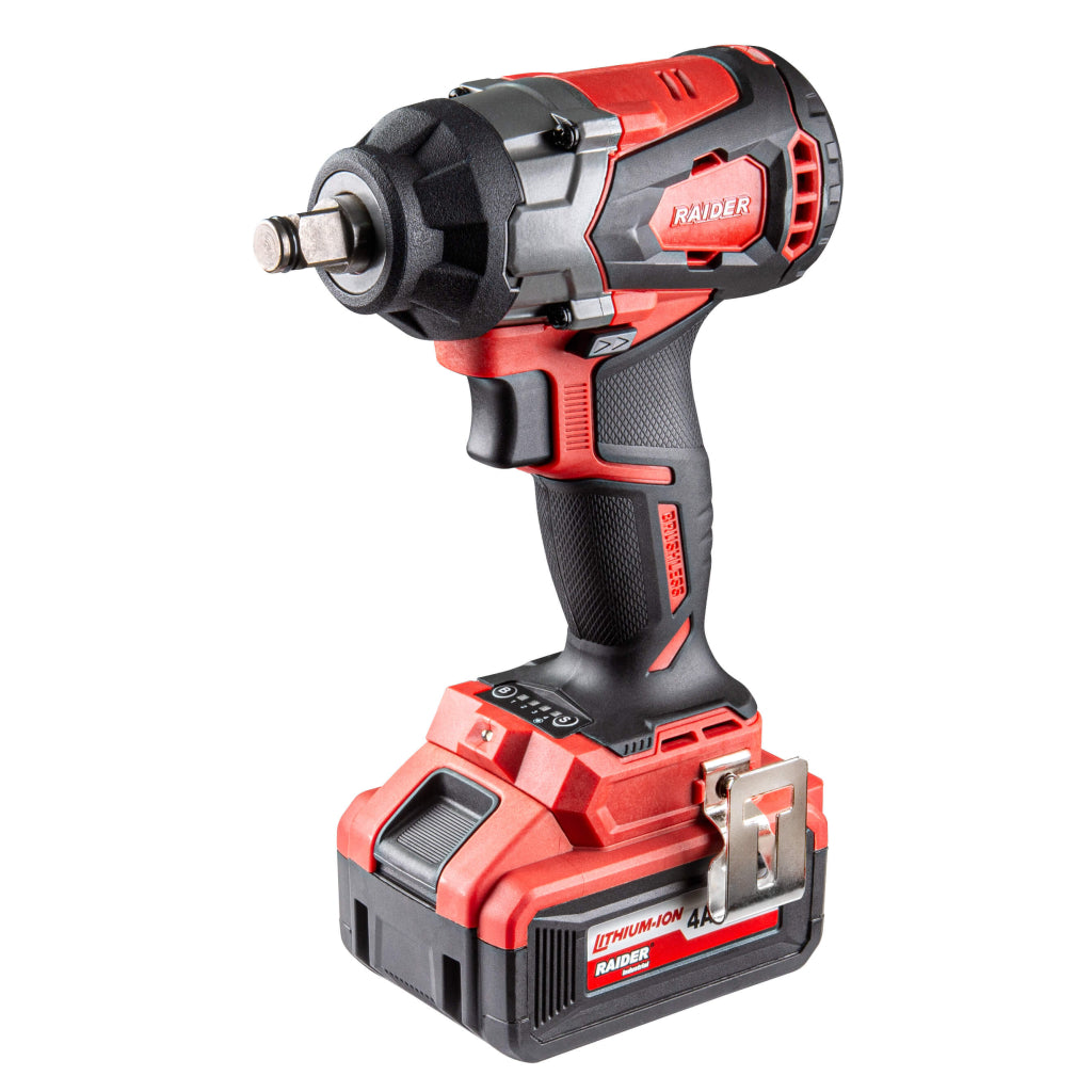 Raider Industrial Masina insurubat cu impact 20V x 4.0Ah 480Nm ½" RDI-IBW04