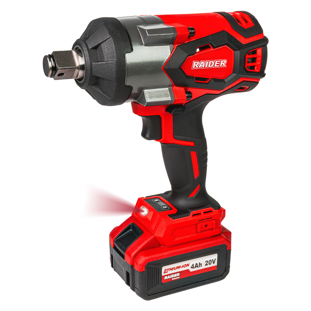 Raider Industrial Masina insurubat cu impact 4.0Ah 1700Nm ¾" RDI-IBW06