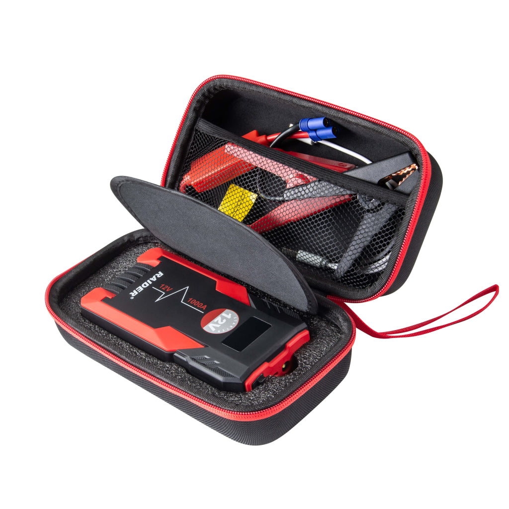 Raider Jump Starter Lanterna LED 8Ah 450A RD-JBC16